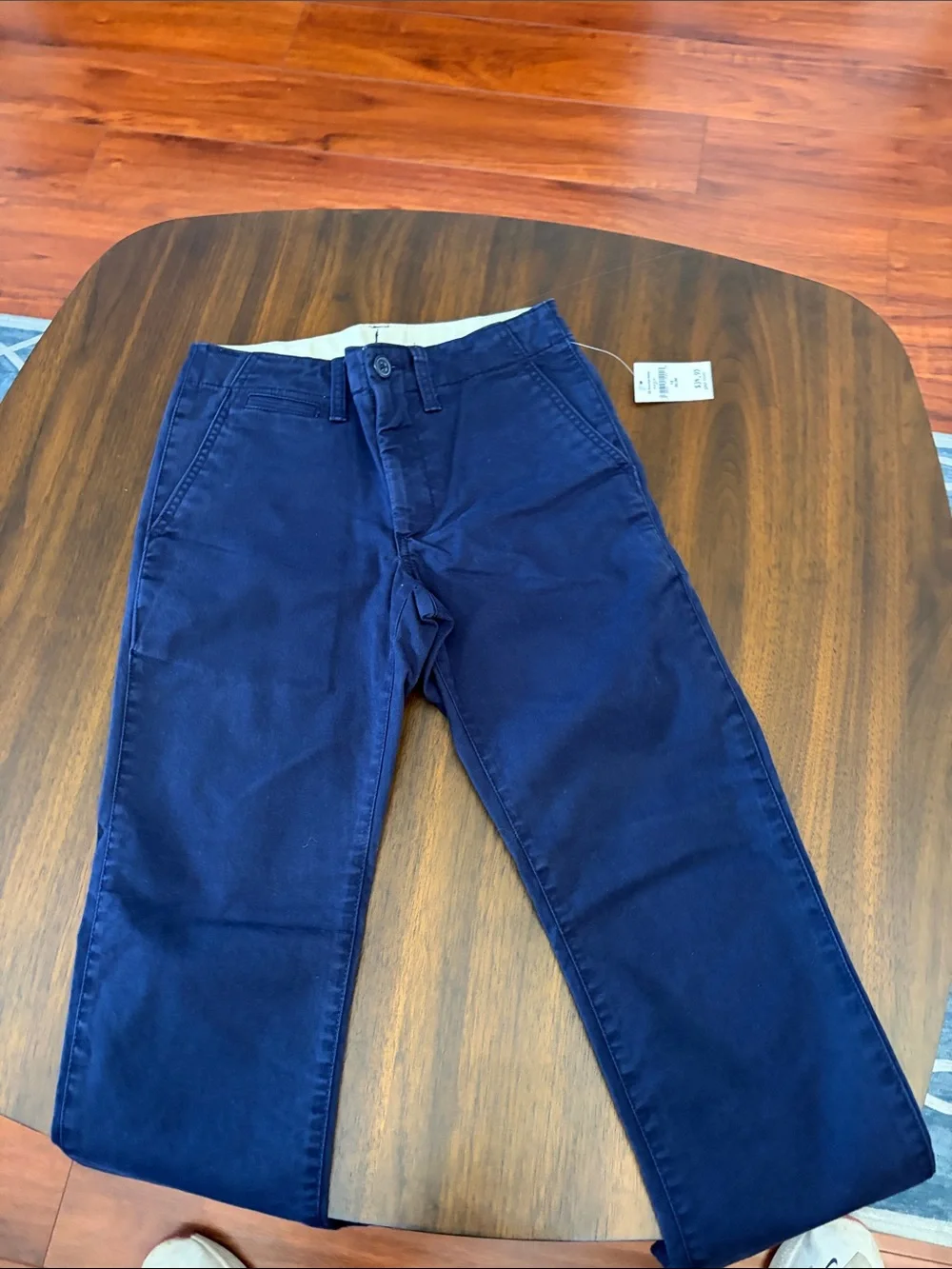 Gap kids Navy Chino Pants - Classic Slim Fit